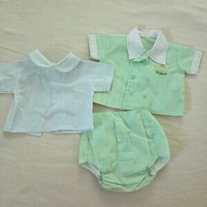Vintage "Prince" Matching Set 3-6 months